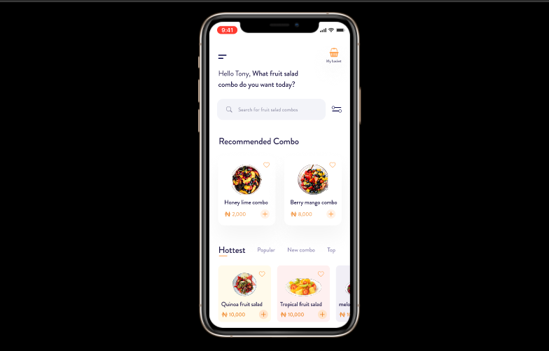 Aplikasi mobile marketplace buatan Abu Umar Tech